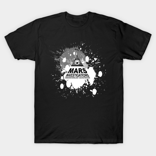 Veronica Mars Investi-Splat w/ Back Logo by Veronicas Marshmallows Podcast